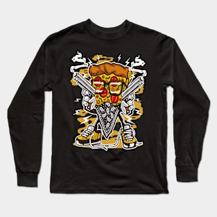 Pizza Gangster Long Sleeve T-Shirt